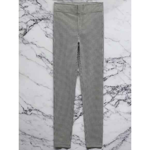 NWT - ZARA Houndstooth High Rise Leggings Size: XS - Picture 4 of 6